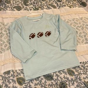 Busy Bees Smocks Football Longsleeve Size 5